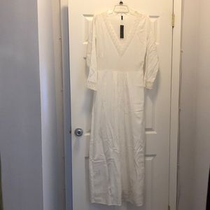 White Benetton dress